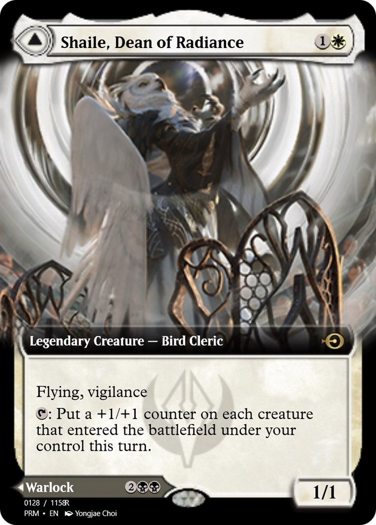 Shaile, Dean of Radiance // Embrose, Dean of Shadow (PRM-90228) - Magic Online Promos Foil