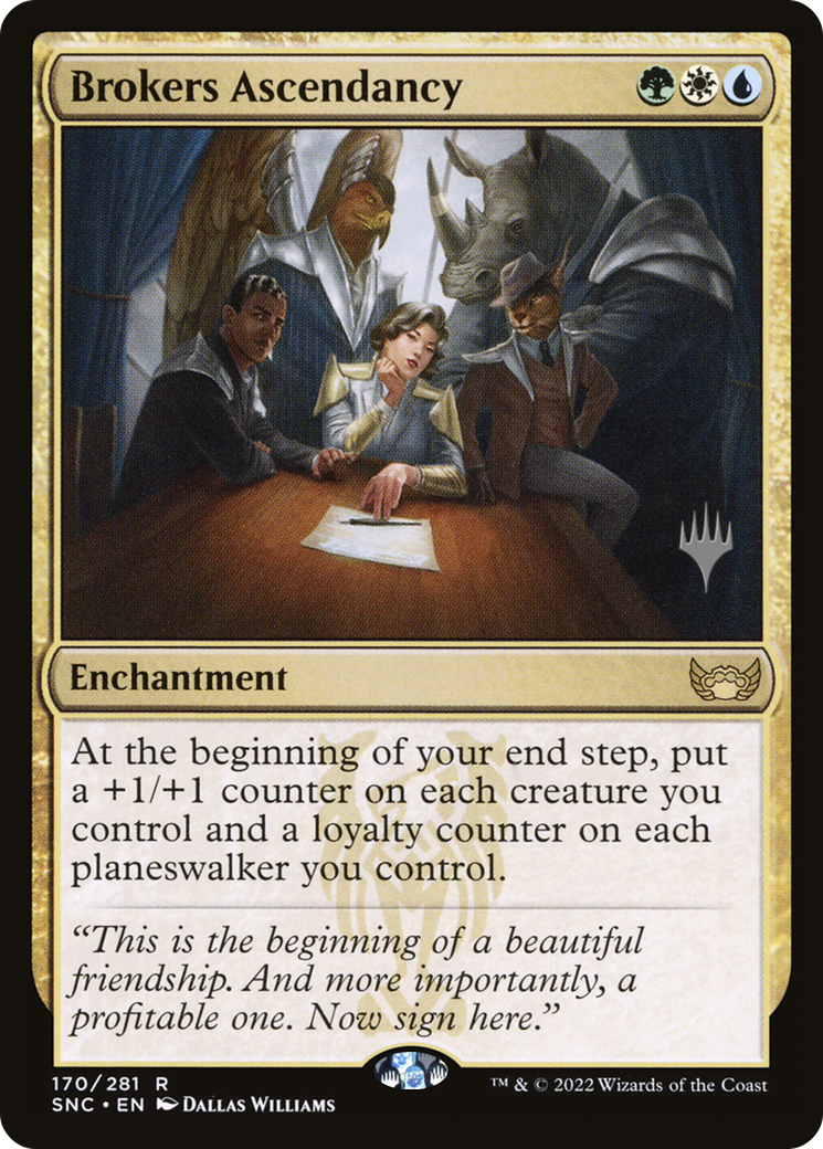 Brokers Ascendancy (PPSNC-170P) - Streets of New Capenna Promos