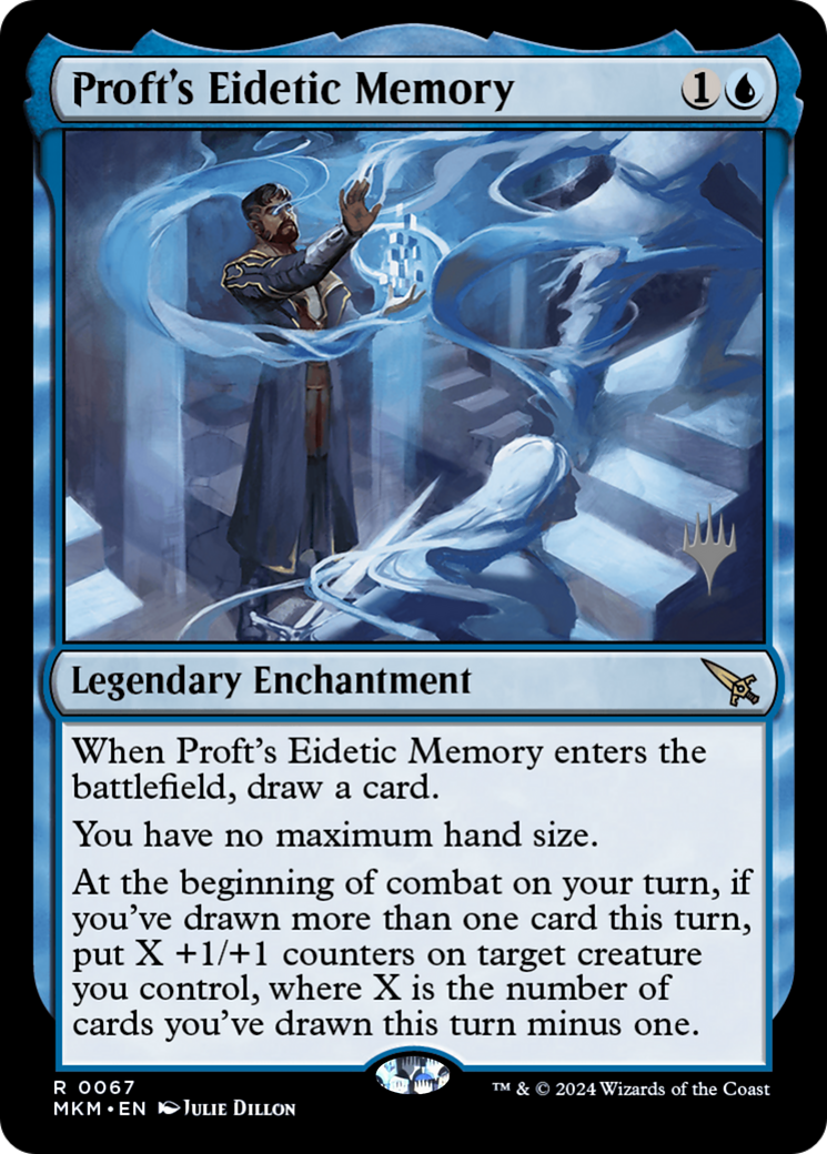 Proft's Eidetic Memory (PPMKM-67P) - Murders at Karlov Manor Promos Foil
