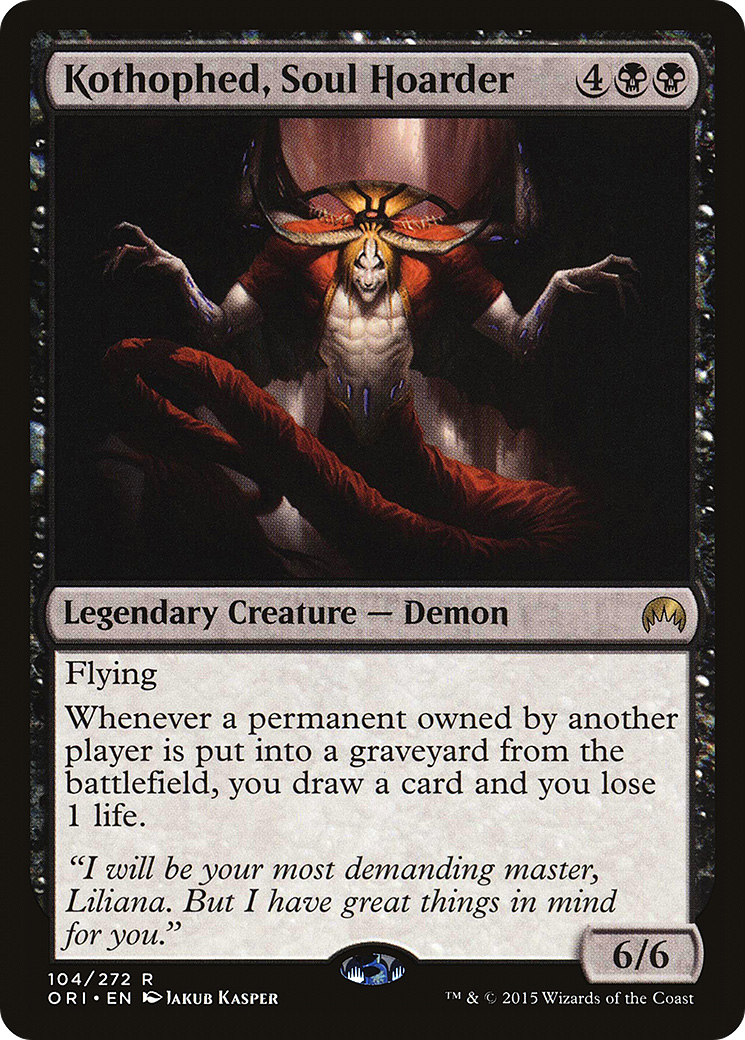 Kothophed, Soul Hoarder (ORI-104) - Magic Origins Foil