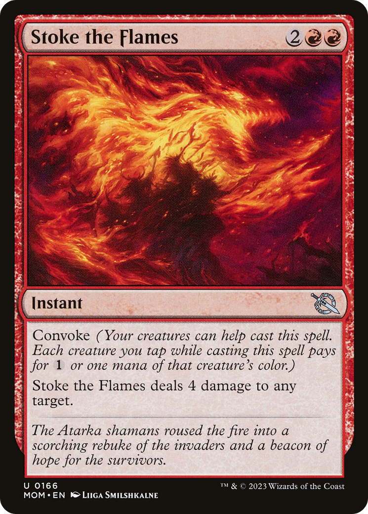 Stoke the Flames (MOM-166) - March of the Machine
