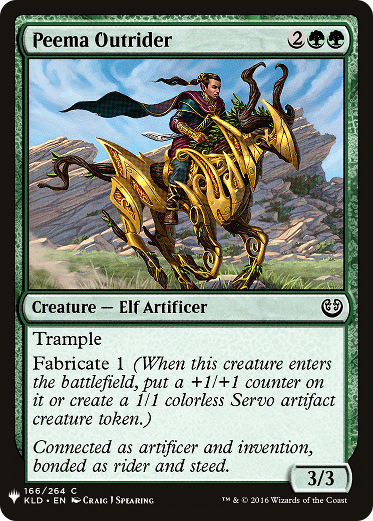 Peema Outrider (LIST-166) - The List