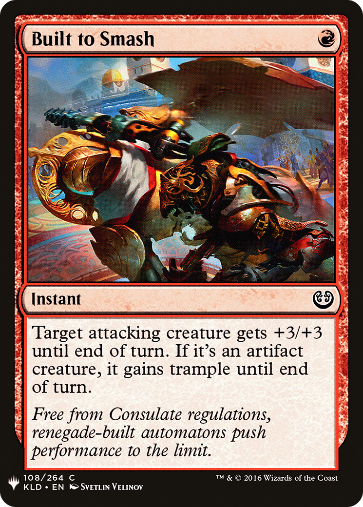 Built to Smash (LIST-108) - The List