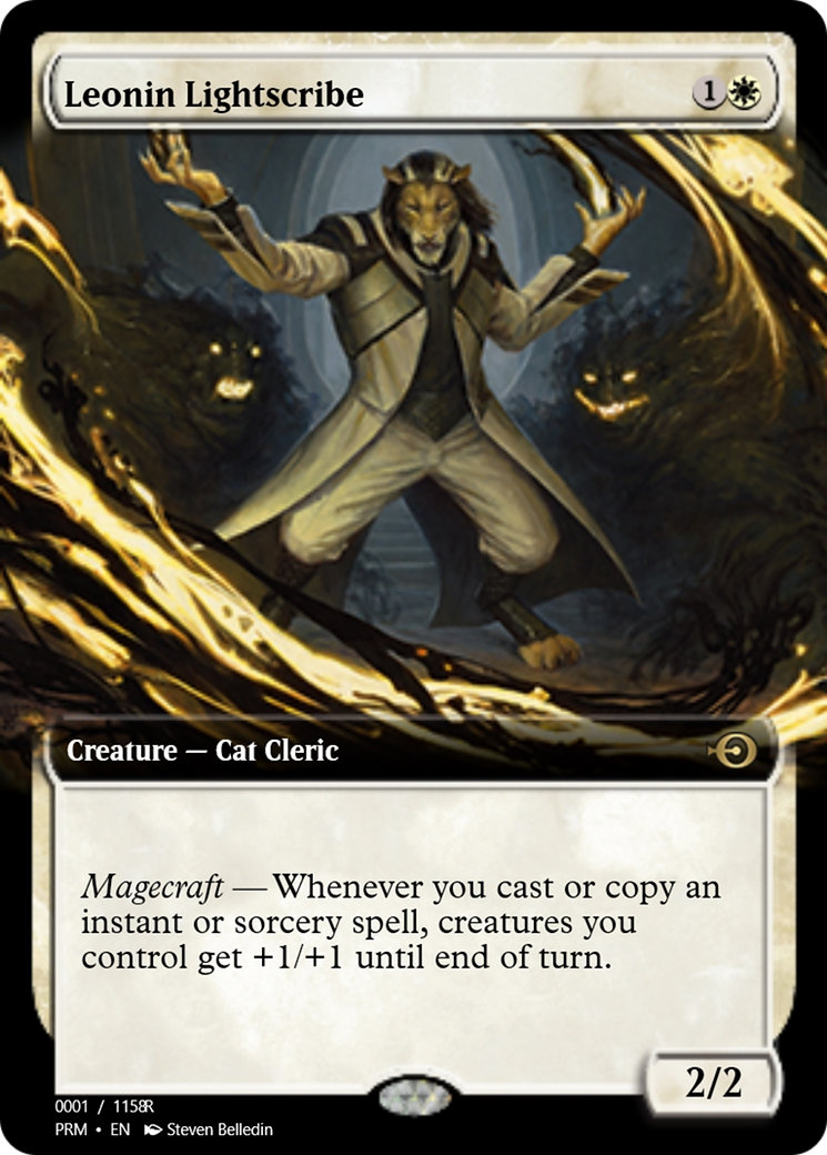 Leonin Lightscribe (PRM-89974) - Magic Online Promos Foil