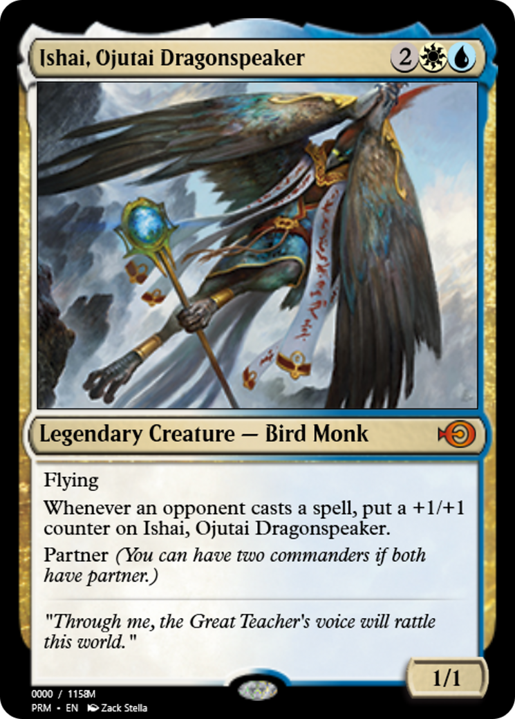 Ishai, Ojutai Dragonspeaker (PRM-86160) - Magic Online Promos Foil