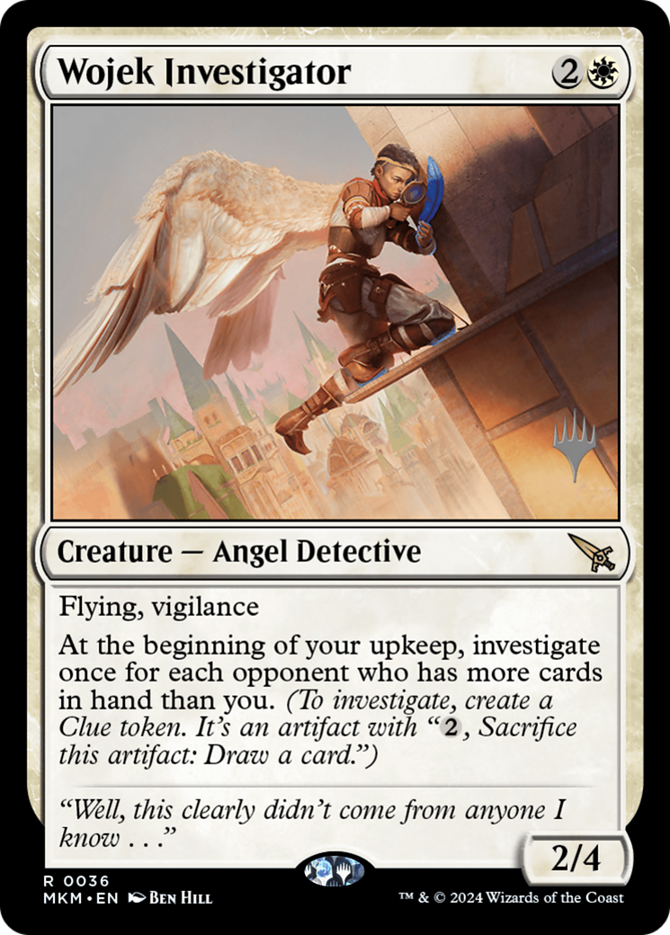 Wojek Investigator (PPMKM-36P) - Murders at Karlov Manor Promos Foil