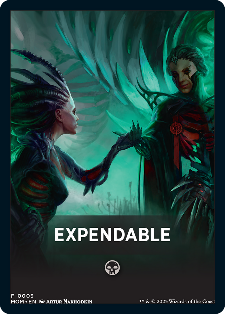 Expendable (FMOM-003) - March of the Machine Jumpstart Front Cards