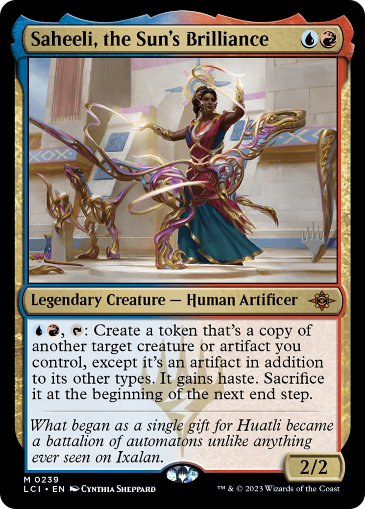 Saheeli, the Sun's Brilliance (PPLCI-239P) - The Lost Caverns of Ixalan Promos Foil