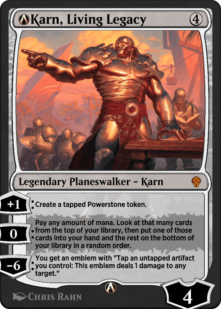 A-Karn, Living Legacy (DMU-A-1) - Dominaria United