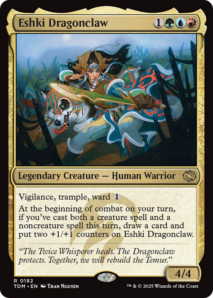 Eshki Dragonclaw (TDM-182) - Tarkir: Dragonstorm