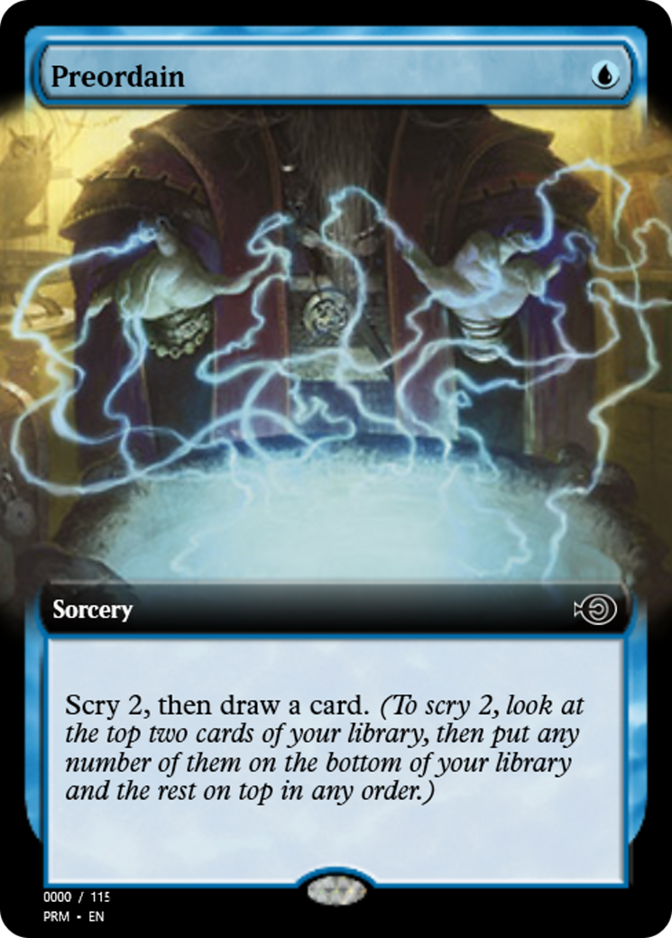 Preordain (PRM-86092) - Magic Online Promos Foil