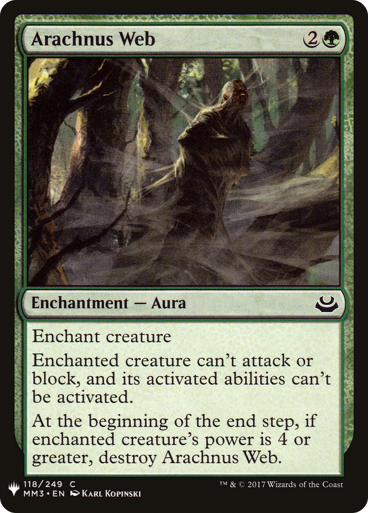 Arachnus Web (LIST-118) - The List