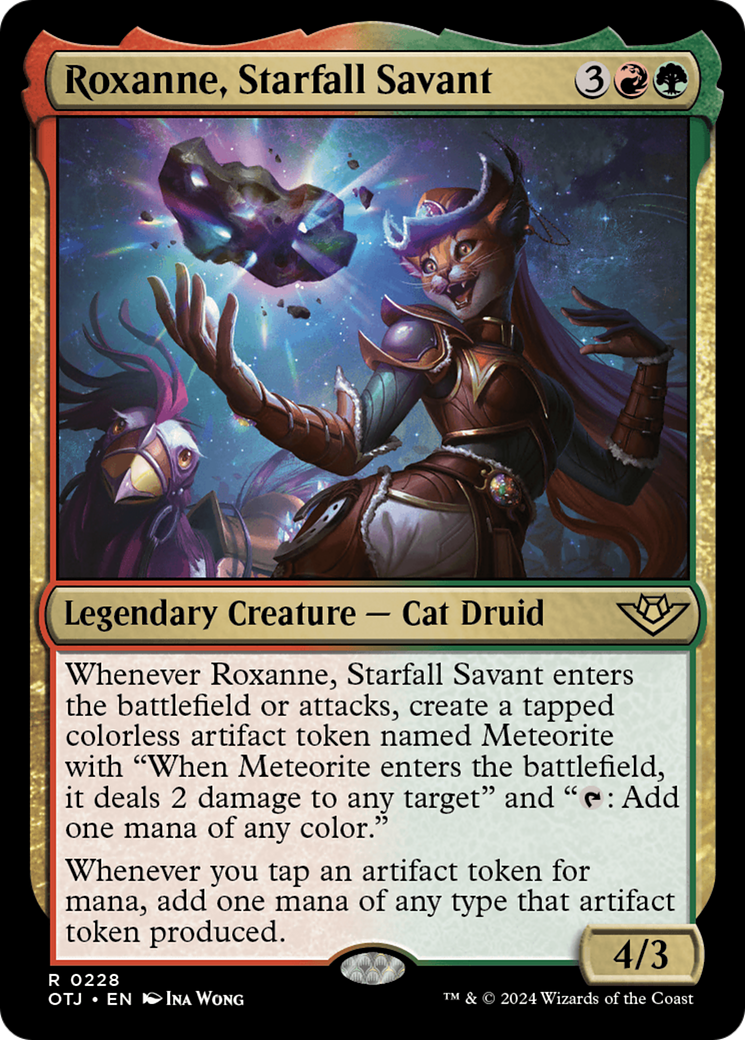 Roxanne, Starfall Savant (OTJ-228) - Outlaws of Thunder Junction