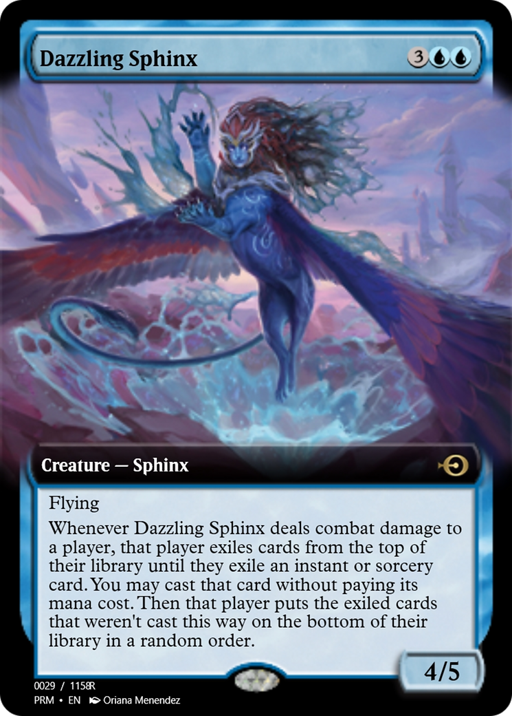 Dazzling Sphinx (PRM-90030) - Magic Online Promos