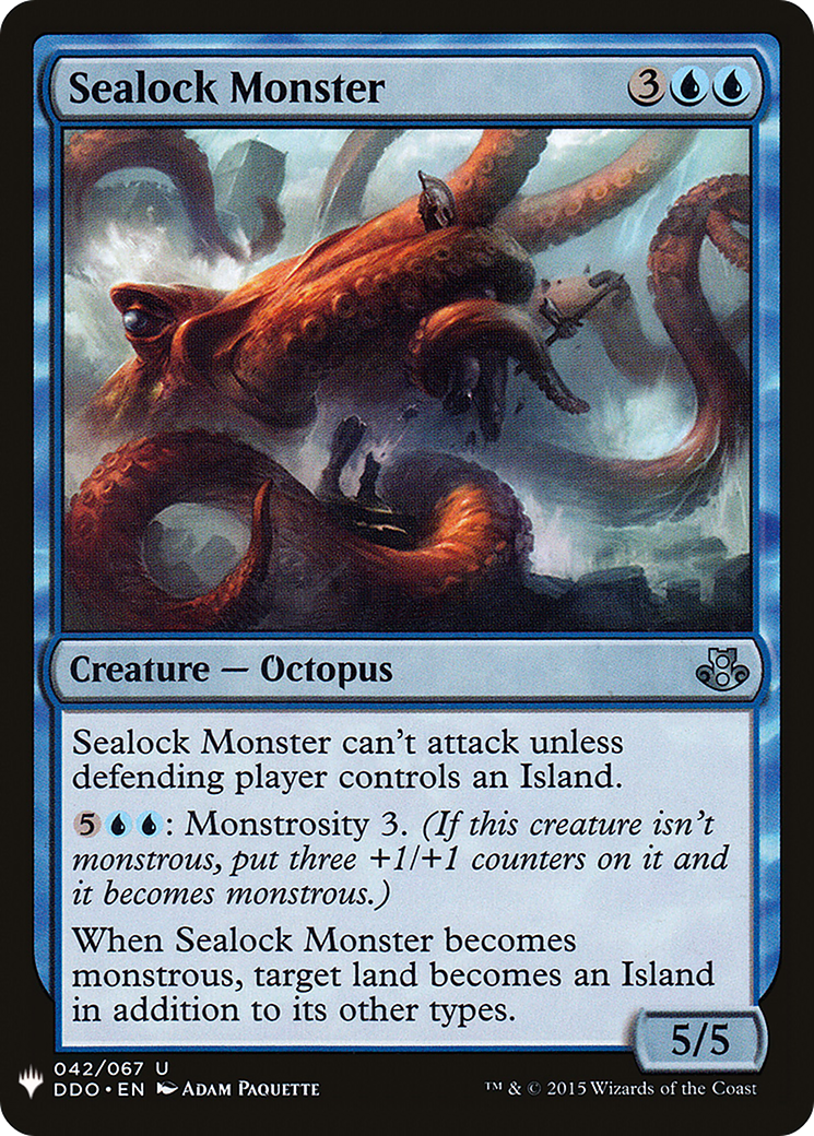 Sealock Monster (LIST-042) - The List