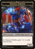 Sinuous Striker // Zombie Double-Sided Token (HOU-7 // 20) - Hour of Devastation