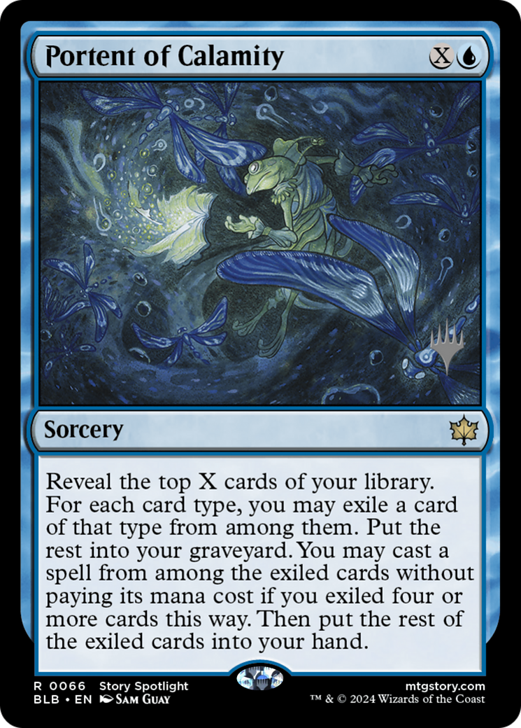 Portent of Calamity (PPBLB-66P) - Bloomburrow Promos Foil