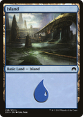 Island (258) (ORI-258) - Magic Origins Foil