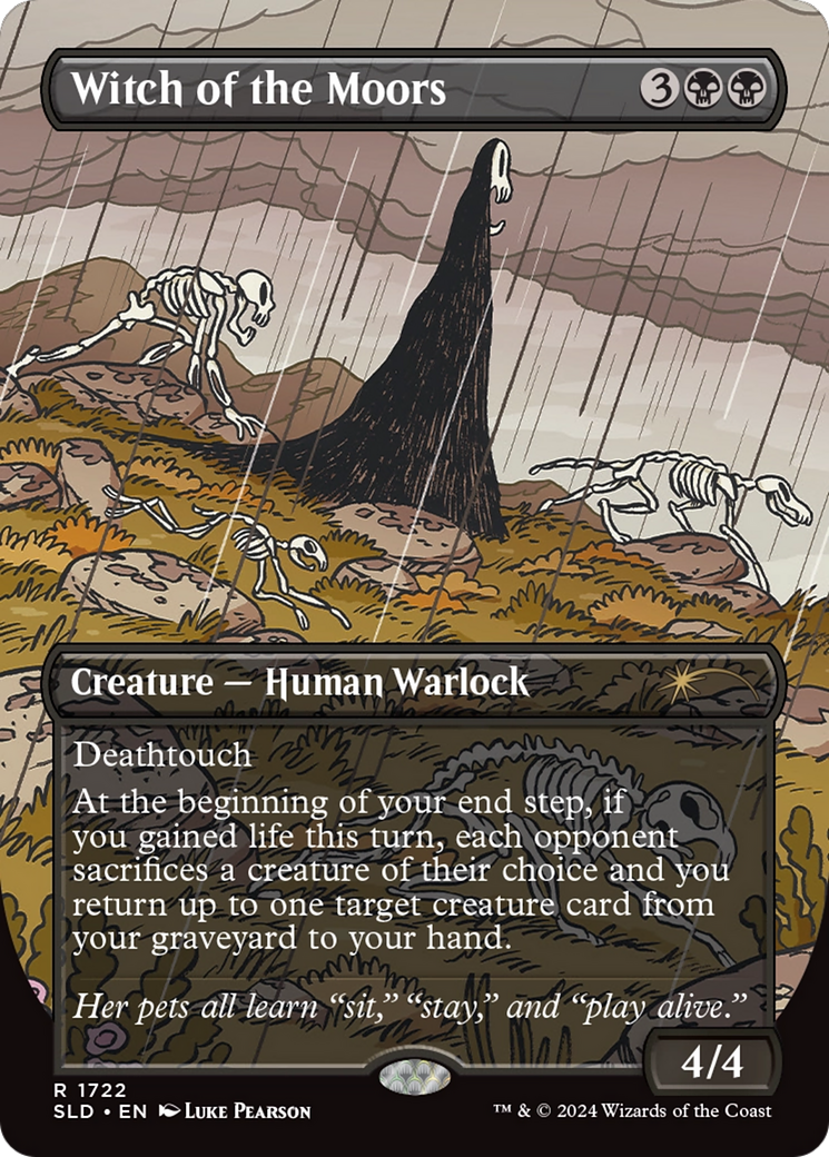 Witch of the Moors (SLD-1722) - Secret Lair Drop (Borderless) Foil
