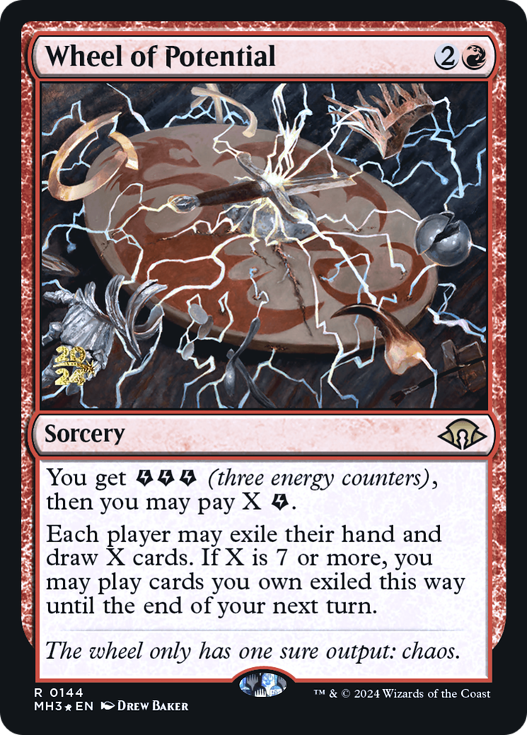 Wheel of Potential (PRE-144S) - Modern Horizons 3 Promos Foil
