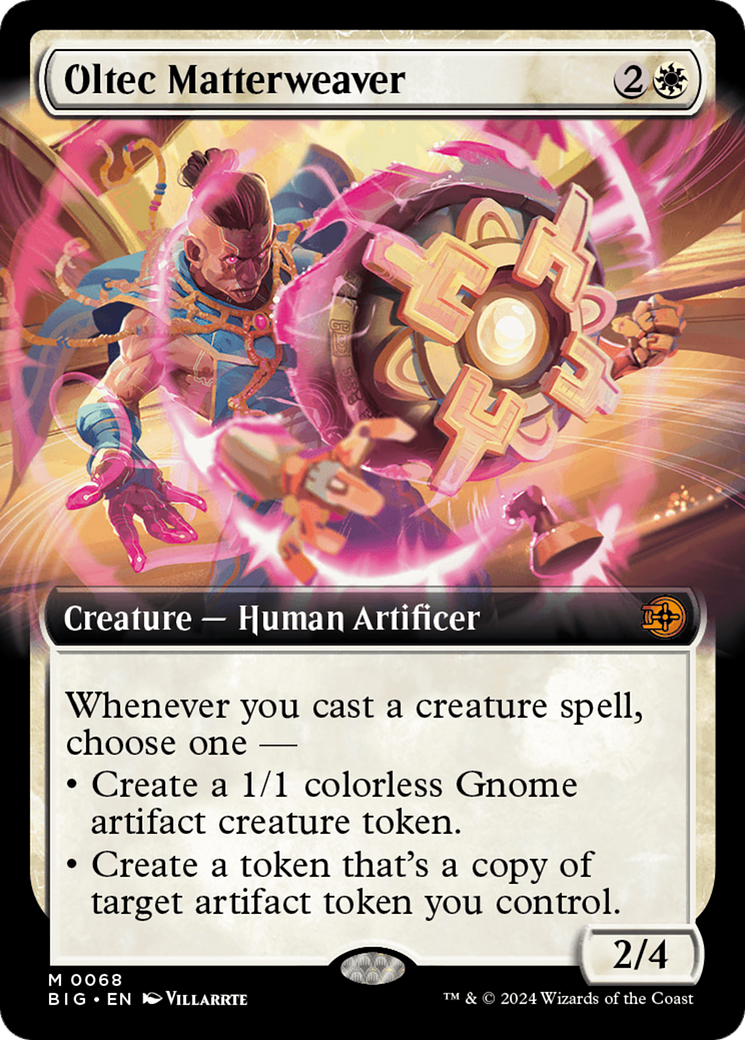 Oltec Matterweaver (BIG-068) - The Big Score: (Extended Art) Foil