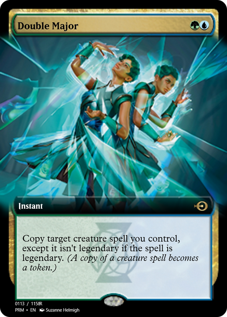Double Major (PRM-90198) - Magic Online Promos Foil