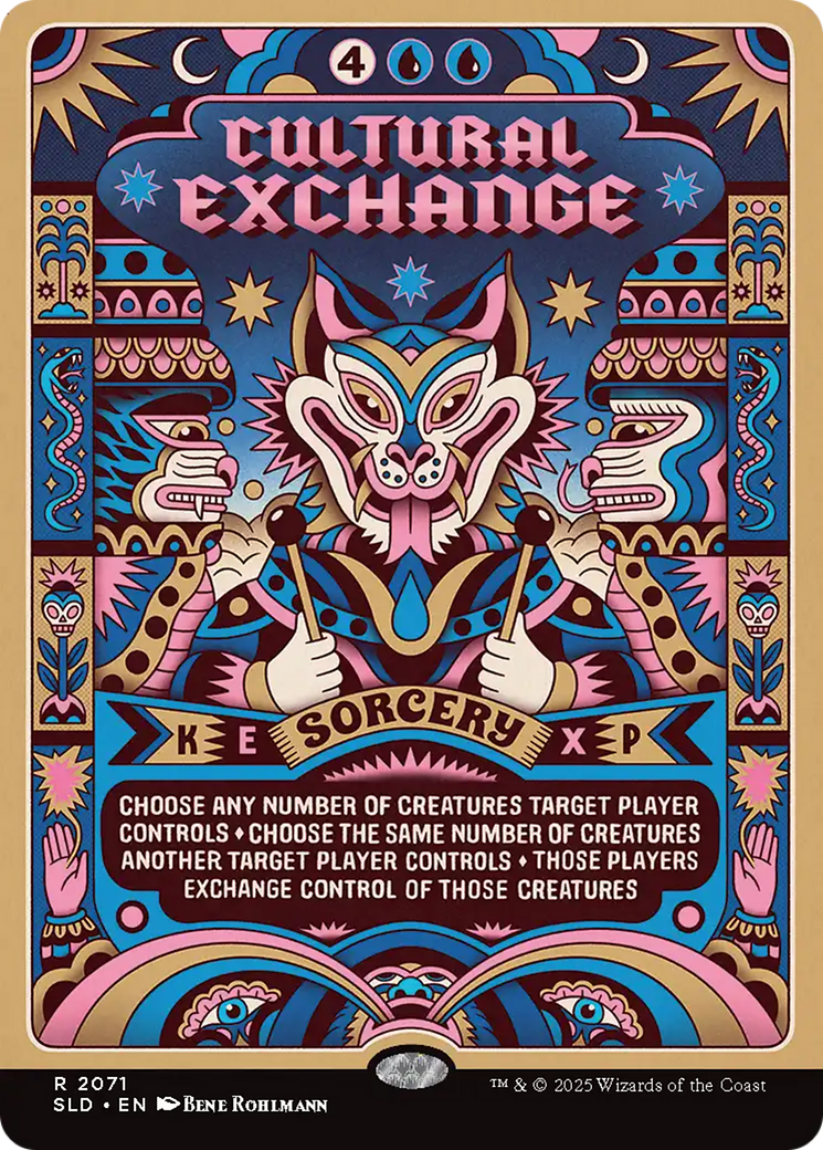 Cultural Exchange (SLD-2071) - Secret Lair Drop (Borderless)