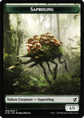 Saproling // Morph Double-Sided Token (C19-19 // 27) - Commander 2019