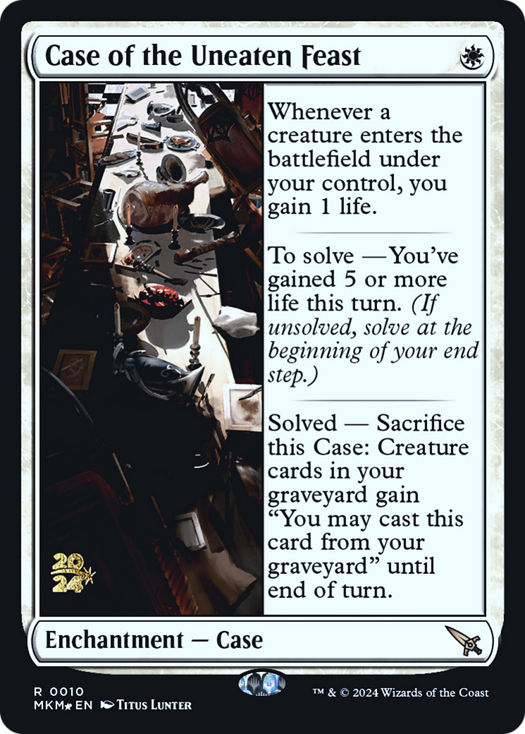 Case of the Uneaten Feast (PRE-10S) - Murders at Karlov Manor Promos Foil