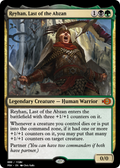 Reyhan, Last of the Abzan (PRM-86170) - Magic Online Promos