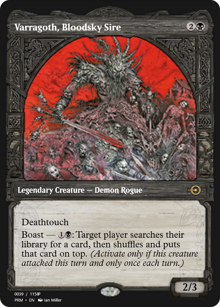 Varragoth, Bloodsky Sire (PRM-88278) - Magic Online Promos