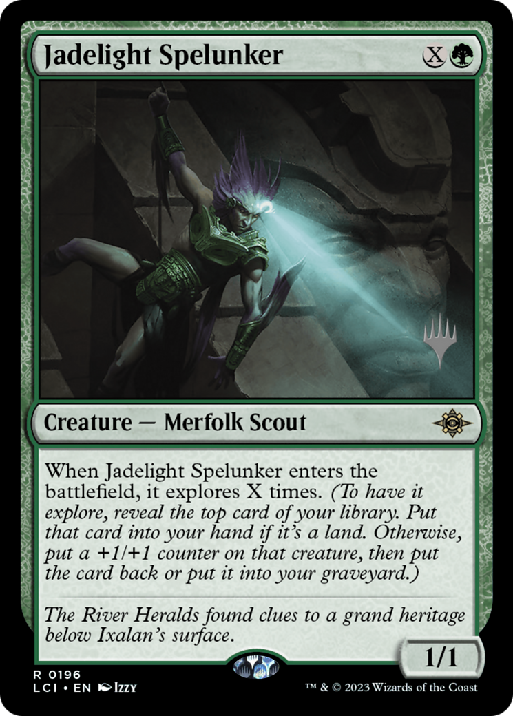 Jadelight Spelunker (PPLCI-196P) - The Lost Caverns of Ixalan Promos