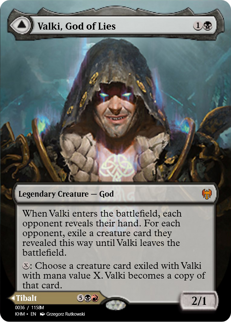 Valki, God of Lies // Tibalt, Cosmic Impostor (PRM-88272) - Magic Online Promos Foil