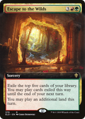 Escape to the Wilds (Extended Art) (ELD-379) - Throne of Eldraine: (Extended Art) Foil
