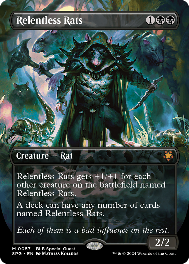 Relentless Rats (SPG-057) - Special Guests (Borderless) Foil