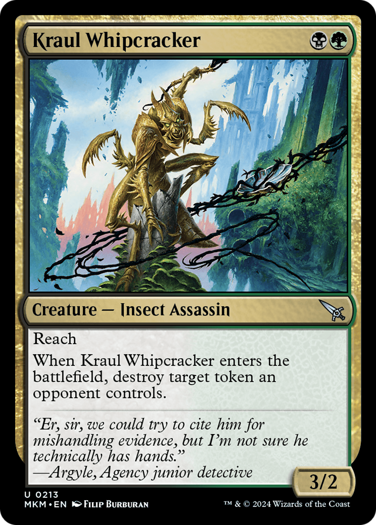 Kraul Whipcracker (b) (MKM-213†) - Murders at Karlov Manor Foil