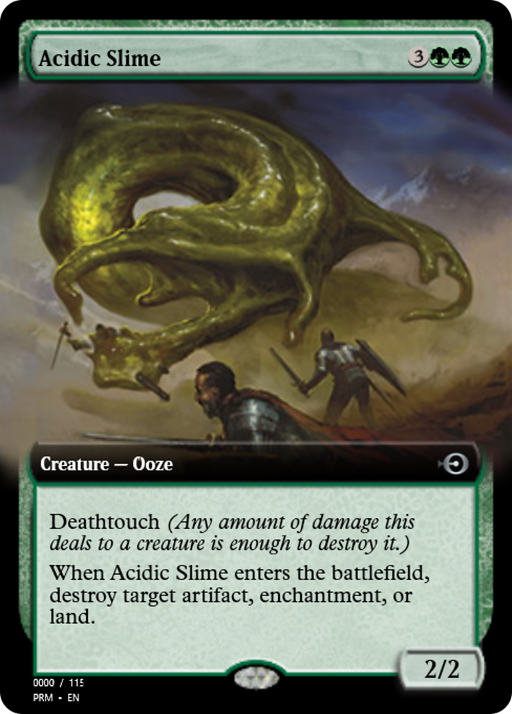 Acidic Slime (PRM-86134) - Magic Online Promos Foil