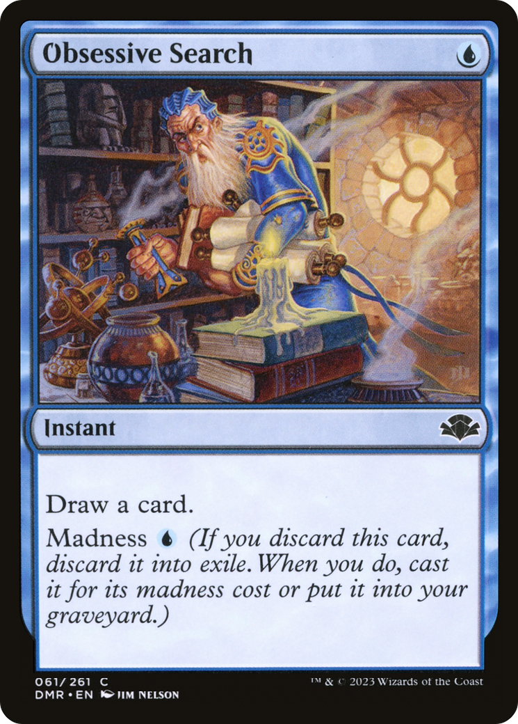 Obsessive Search (DMR-061) - Dominaria Remastered