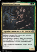 Abomination of Llanowar (PRM-86300) - Magic Online Promos Foil