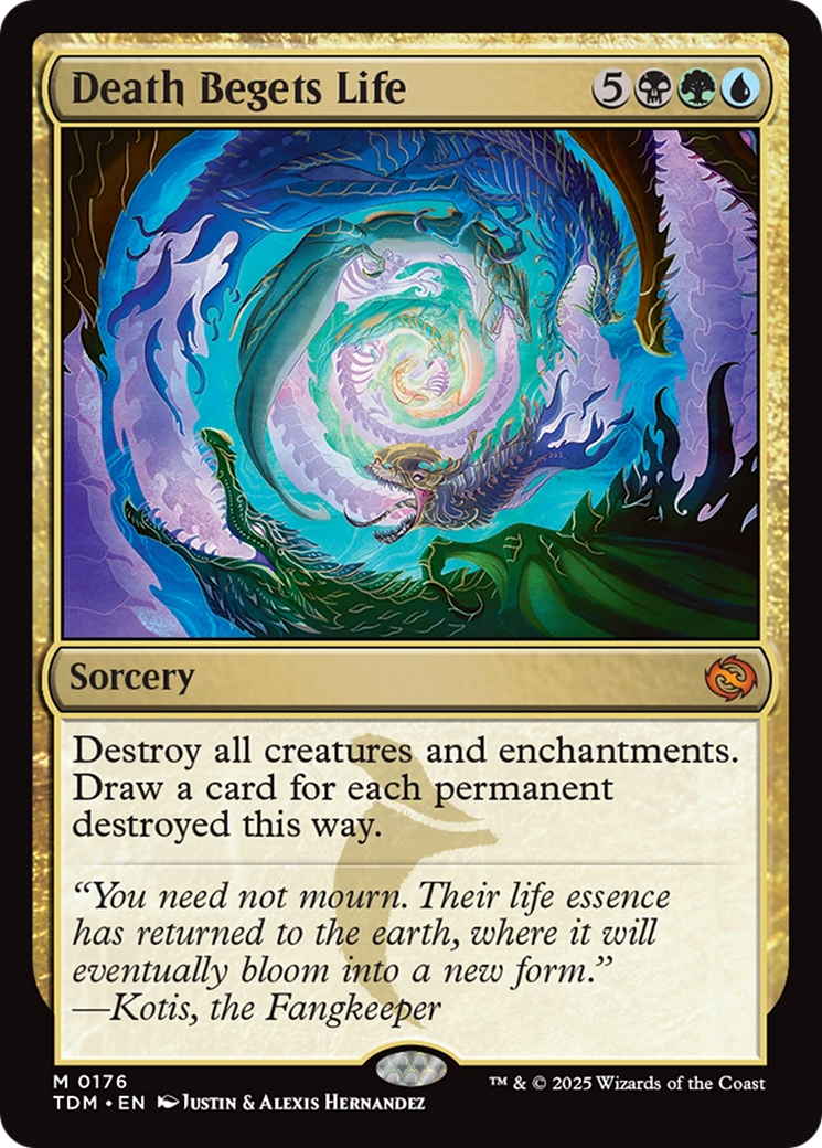 Death Begets Life (TDM-176) - Tarkir: Dragonstorm