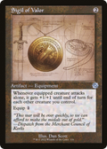Sigil of Valor (Schematic) (BRR-116) - The Brothers' War Retro Artifacts