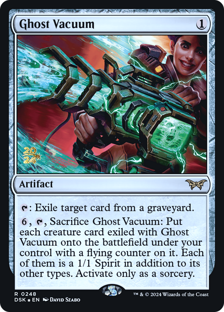 Ghost Vacuum (PRE-248S) - Duskmourn: House of Horror Promos Foil