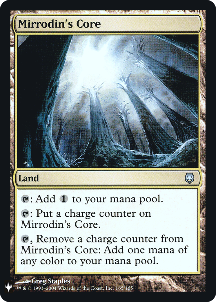 Mirrodin's Core (LIST-165) - The List Foil