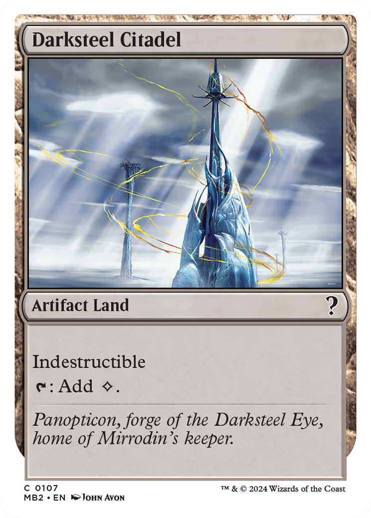 Darksteel Citadel (MB2-107) - Mystery Booster 2