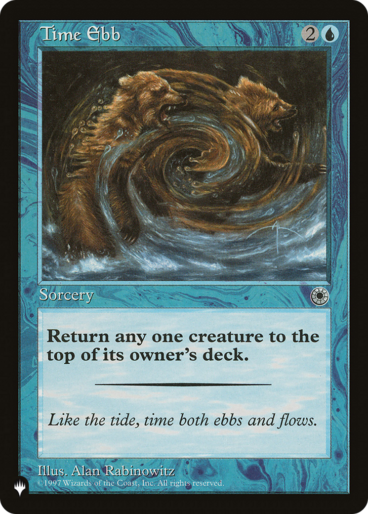 Time Ebb (LIST-) - The List