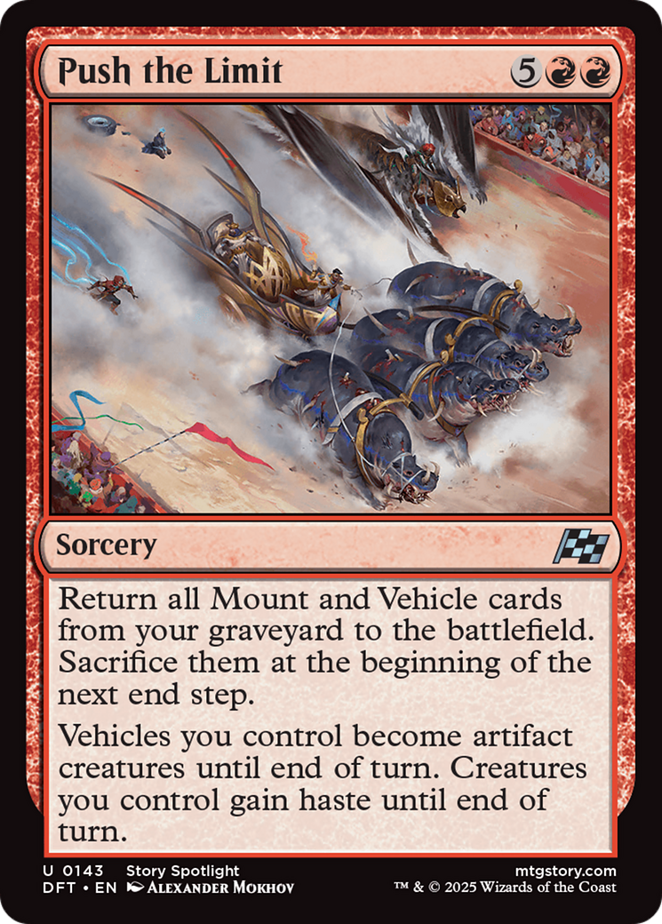 Push the Limit (DFT-143) - Aetherdrift Foil