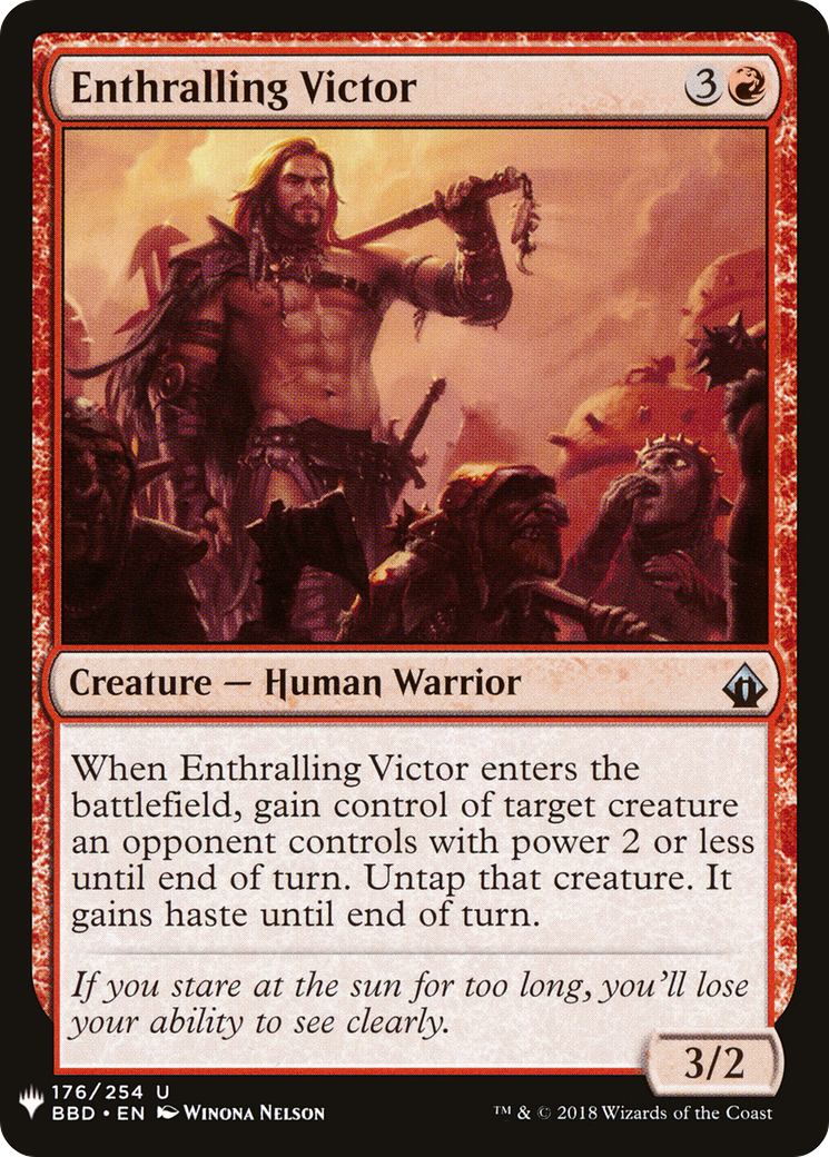 Enthralling Victor (LIST-176) - The List