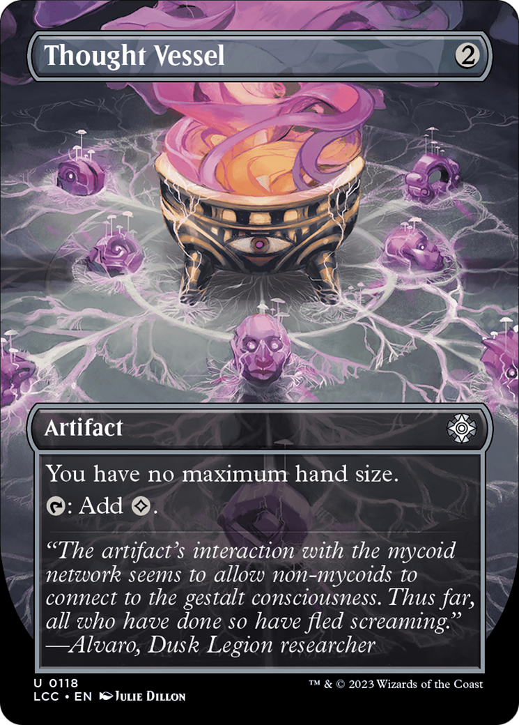 Thought Vessel (Borderless) (LCC-118) - The Lost Caverns of Ixalan Commander (Borderless) Foil