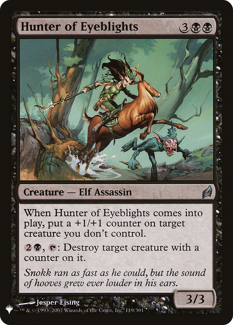 Hunter of Eyeblights (LIST-119) - The List