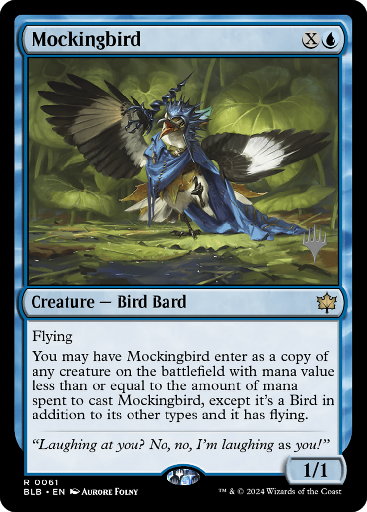 Mockingbird (PPBLB-61P) - Bloomburrow Promos